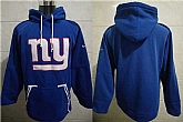 Nike Giants Blank Blue All Stitched Hooded Sweatshirt,baseball caps,new era cap wholesale,wholesale hats